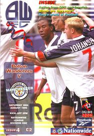 Bolton Wanderers v Manchester City 1999/2000