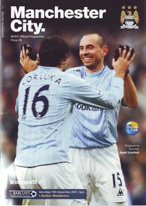 Manchester City v Bolton 2007 to 08