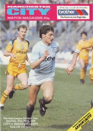 Manchester City v Bradford City 1987/88