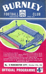 Burnley v Manchester City 1962/63