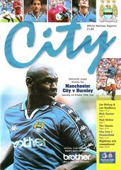 Manchester City v Burnley 1998/99