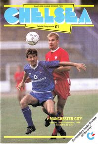 Chelsea v Manchester City 1988/89