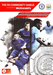 Manchester City v Chelsea Community Shield 2012/13