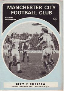 Manchester City v Chelsea 1971/72