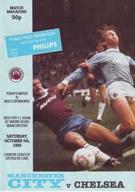 Manchester City v Chelsea 1985/86