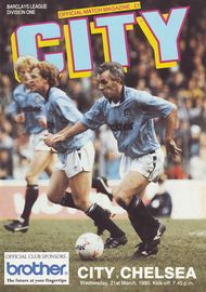 Manchester City v Chelsea 1989/90