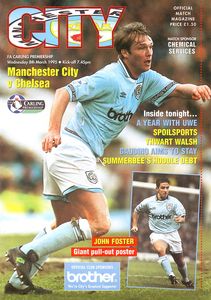 Manchester City v Chelsea 1994/95
