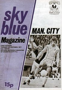 Coventry City v Manchester City 1977/78