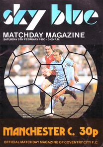 Coventry City v Manchester City 1979/80
