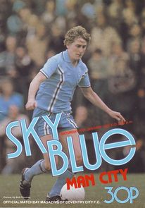 Coventry City v Manchester City 1980/81