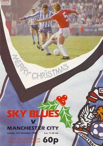 Coventry City v Manchester City 1986/87