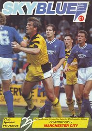 Coventry City v Manchester City 1991/92