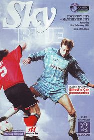 Coventry City v Manchester City 1993/94