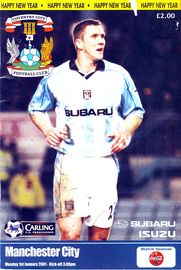 Coventry v Manchester City 2000/01