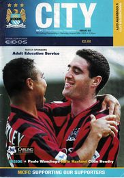 Manchester City v Coventry City 2000/01