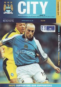 Manchester City v Coventry City FA Cup 4th Round 2000/01