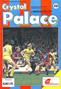 Crystal Palace v Manchester City 1987/88