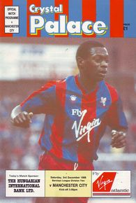 Crystal Palace v Manchester City 1988/89