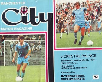 Manchester City v Crystal Palace 1979/80