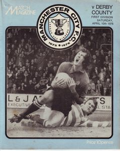 Manchester City v Derby County 1975/76