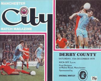 Manchester City v Derby County 1979/80