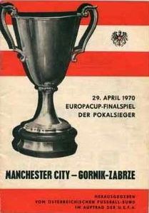 Manchester City v Gornik Zabrze European Cup Winners Cup Final 1969/70