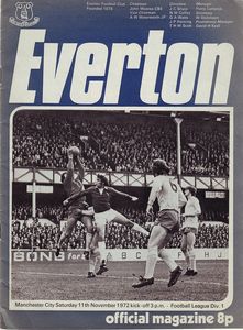 Everton v Manchester City 1972/73