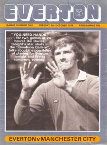Everton v Manchester City 1976/77