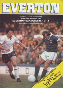 Everton v Manchester City 1980/81