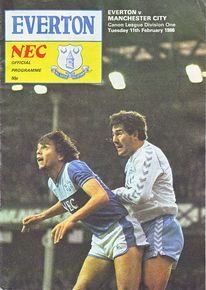 Everton v Manchester City 1985/86