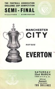 Manchester City v Everton FA Cup Semi-Final 1968/69