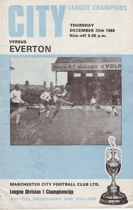Manchester City v Everton 1968/69