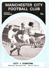 Manchester City v Everton 1972/73