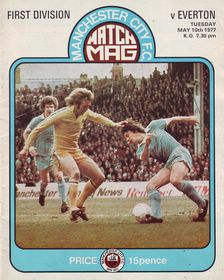 Manchester City v Everton 1976/77