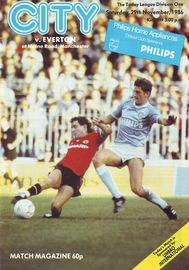 Manchester City v Everton 1986/87
