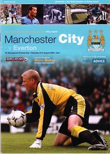 Manchester City v Everton 2002/03