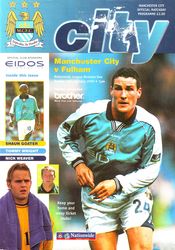 Manchester City v Fulham 1999/2000