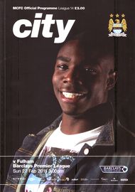 Manchester City v Fulham 2010/11