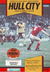 Hull City v Manchester City 1988/89