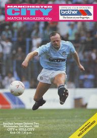 Manchester City v Hull City 1987/88