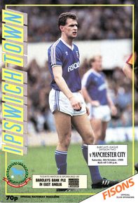 Ipswich Town v Manchester City 1988/89