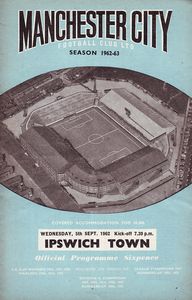 Manchester City v Ipswich Town 1962/63