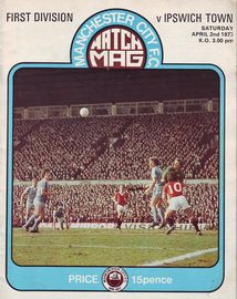 Manchester City v Ipswich Town 1976/77