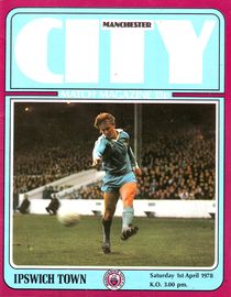 Manchester City v Ipswich Town 1977/78