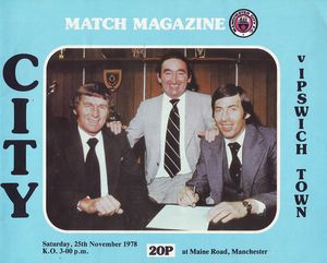 Manchester City v Ipswich Town 1978/79