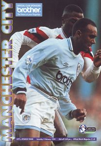 Manchester City v Ipswich Town 1993/94