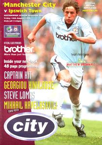 Manchester City v Ipswich Town 1996/97