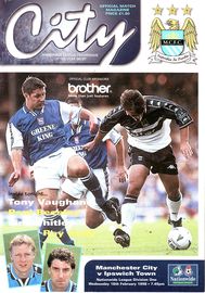Manchester City v Ipswich Town 1997/98