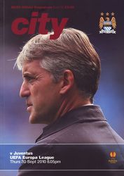 Manchester City v Juventus Europa League Group A 2010/11