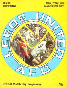 Leeds United v Manchester City 1976/77